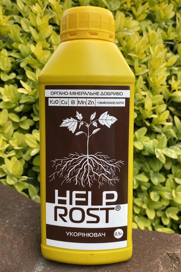 Органо-мінеральне добриво Жива Земля Укорінювач Help Rost 500 мл